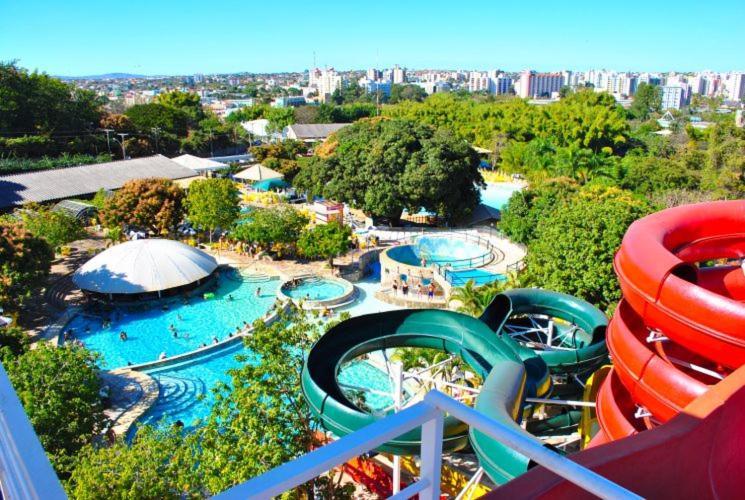 Piazza Diroma - Com Acesso Acqua Park Cn-Go Lejlighedshotel Caldas Novas Eksteriør billede